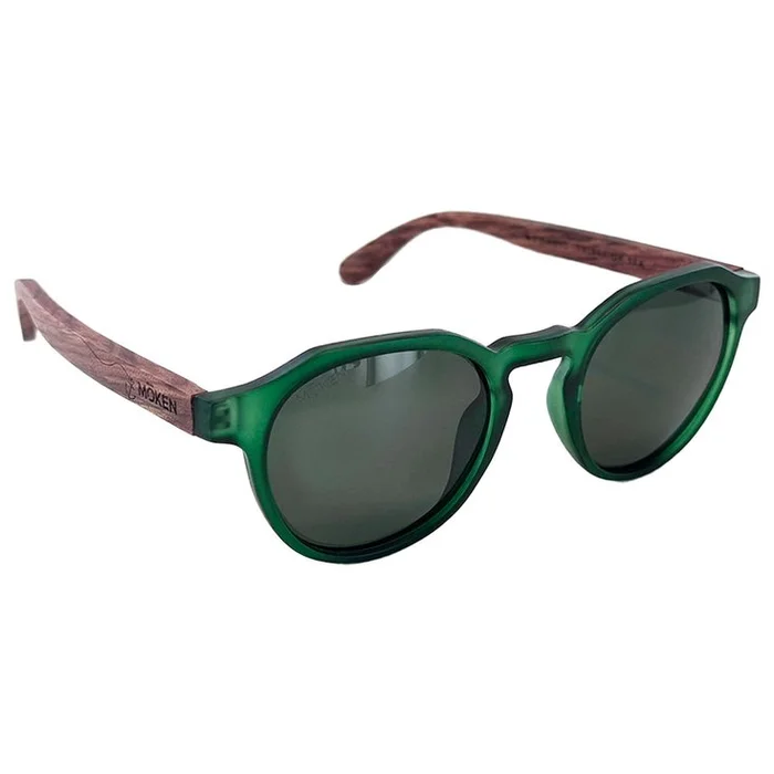 Lunettes de soleil Moken Vision Green Wood Green Wood Green Polarized