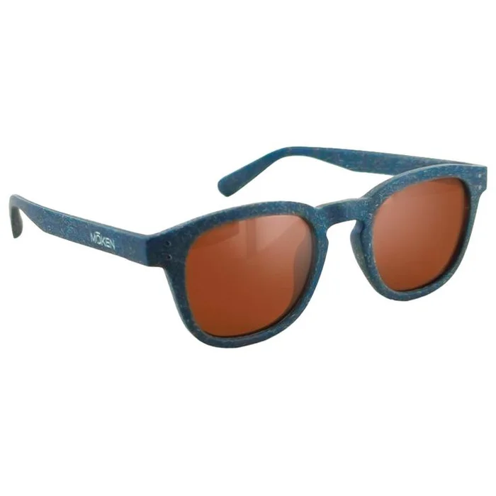 Lunettes de soleil Moken Vision Quincy Navy Brown Cat.3 Polarized
