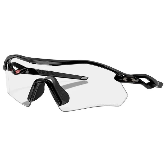 Lunettes de soleil Oakley Radar Plate Polished Black Clear To Black Iridium Photochromic