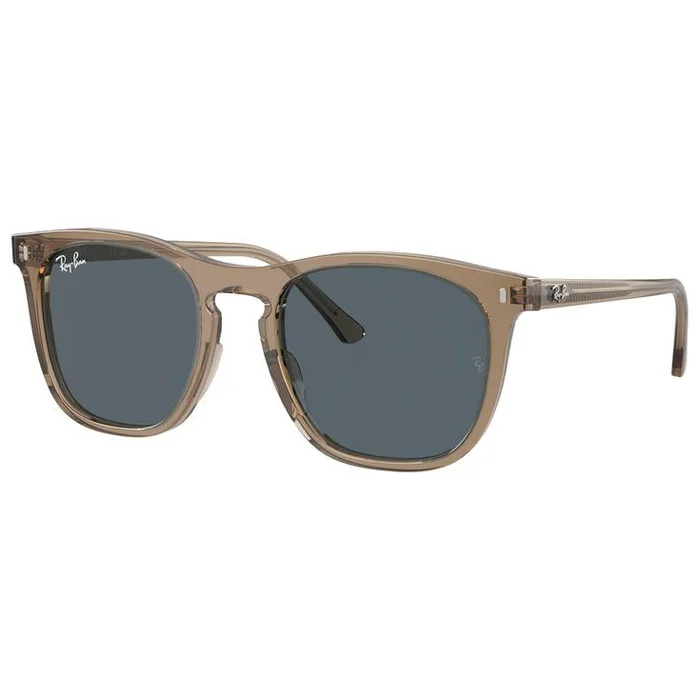 Lunettes de soleil Ray Ban RB2210 Polished Transparent Brown Blue