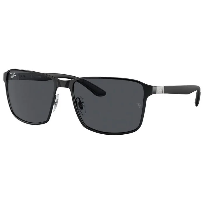 Lunettes de soleil Ray Ban RB3721 Polished Black Dark Grey