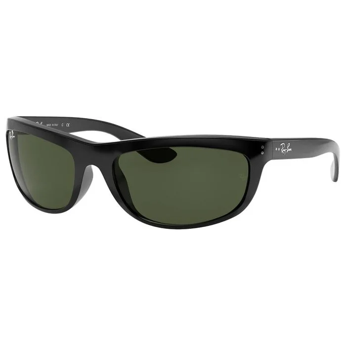 Lunettes de soleil Ray Ban RB4089 Balorama Polished Black Green G-15