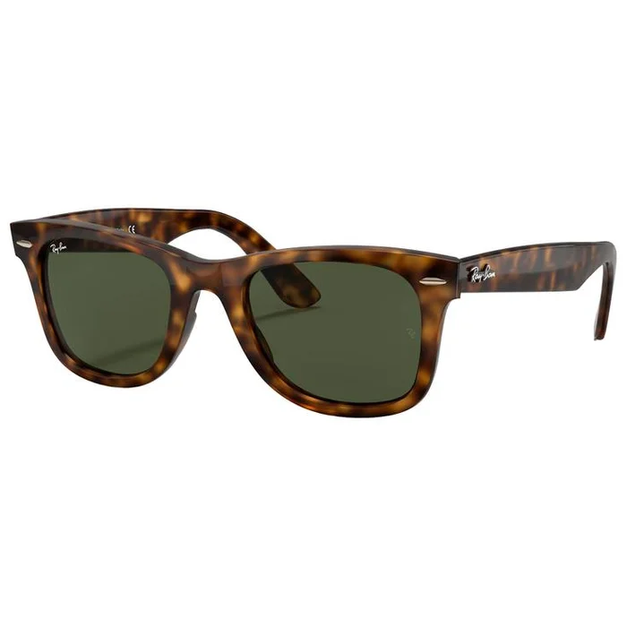 Lunettes de soleil Ray Ban RB4340 Wayfarer Ease Polished Light Havana Green G-15