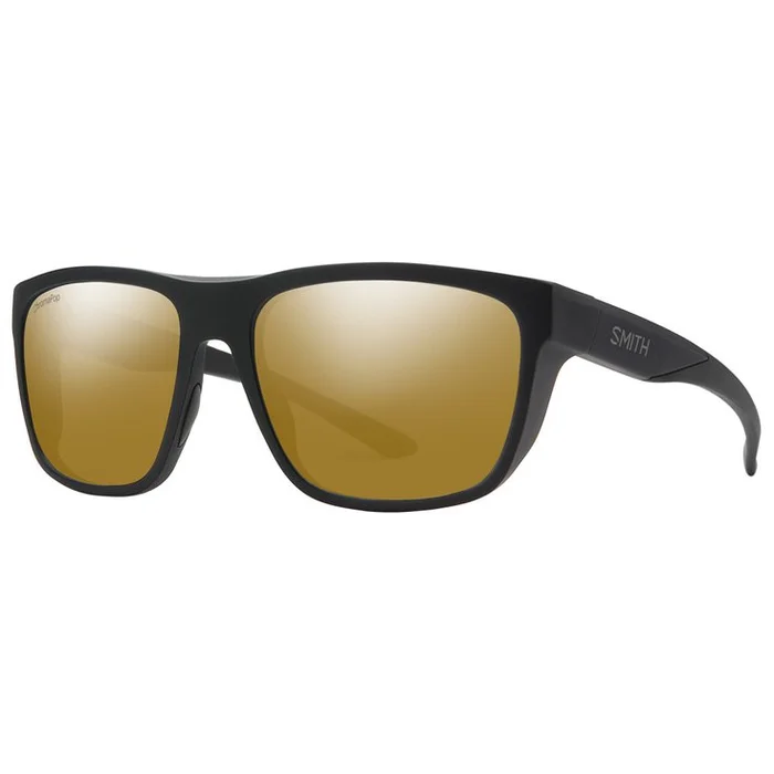 Lunettes de soleil Smith Barra Matte Black Chromapop Bronze Polarized Mirror