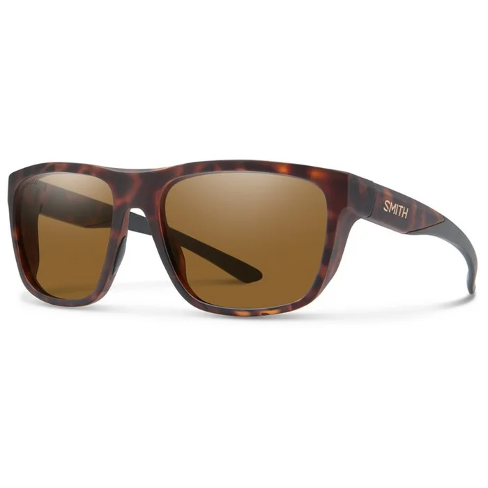 Lunettes de soleil Smith Barra Matte Tortoise Chromapop Glass Polarized Brown