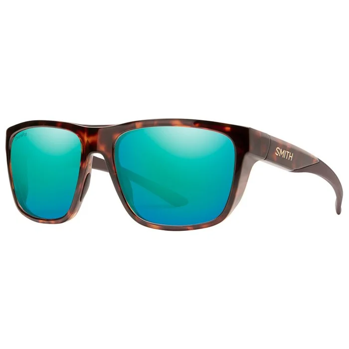 Lunettes de soleil Smith Barra Tortoise Chromapop Opal Mirror Polarized