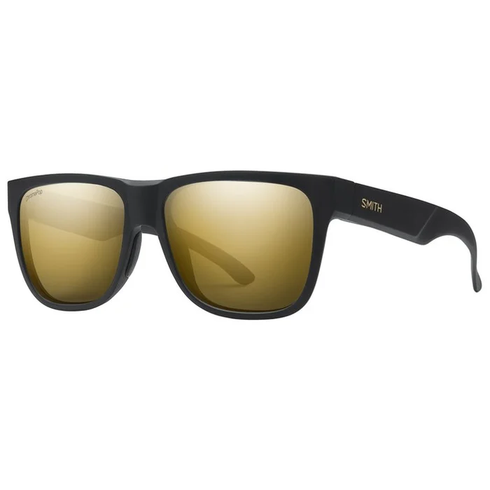 Lunettes de soleil Smith Lowdown 2 Matte Black Gold Chromapop Black Gold Mirror Polarized