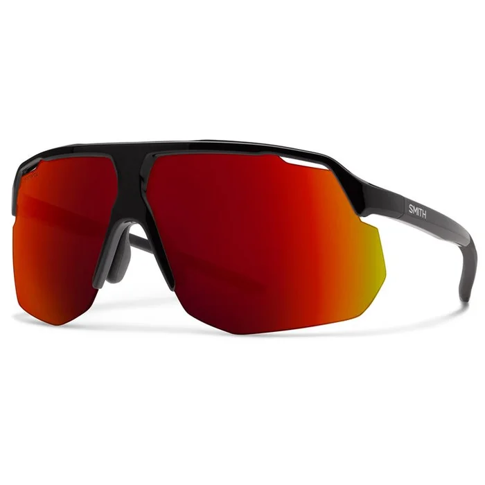 Lunettes de soleil Smith Motive Black Chromapop Red Mirror