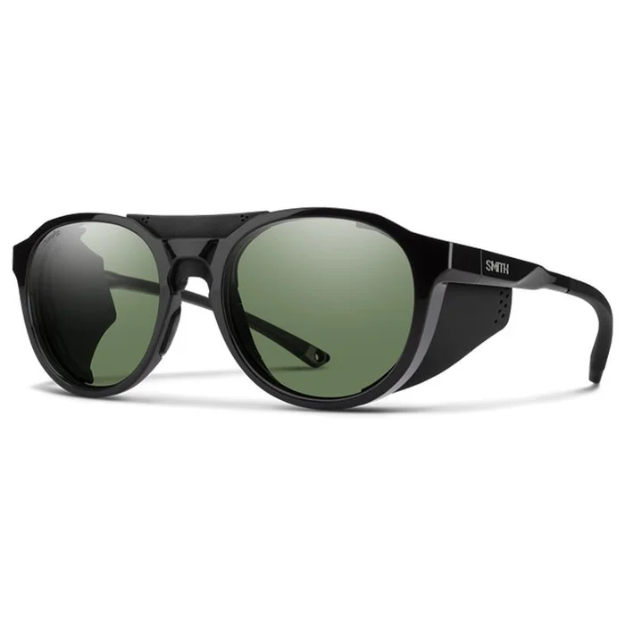 Lunettes de soleil Smith Venture Black Chromapop Polarized Gray Green