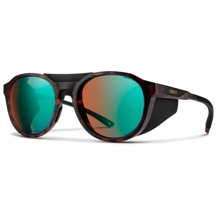 Lunettes de soleil Smith Venture Matte Tortoise Chromapop Glacier Photochromic Copper Opal Mirror