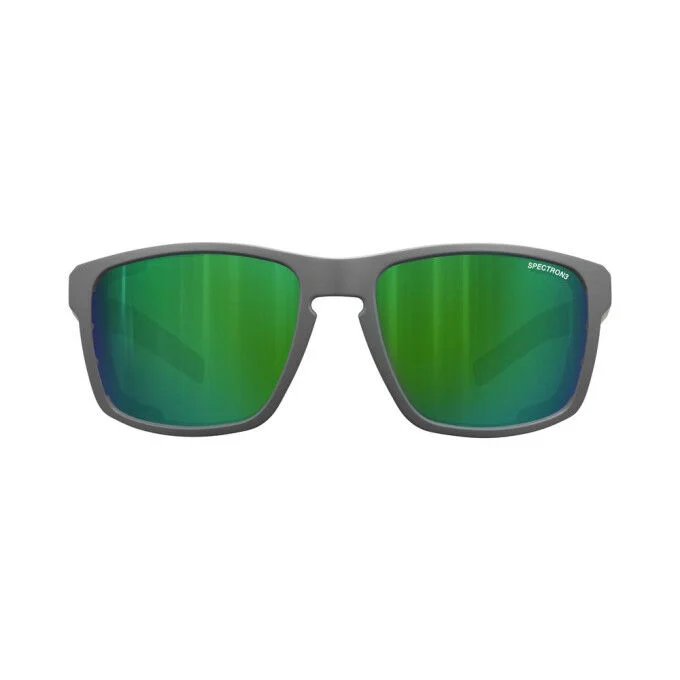 Lunettes de soleil unisexe Julbo SHIELD SPECTRON 3 GRIS MAT VERT – Image 2