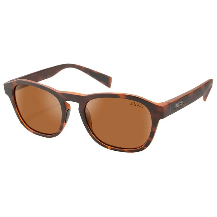 Lunettes de soleil Zeal Dawn Matte Tortoise Ellume Polarized Copper