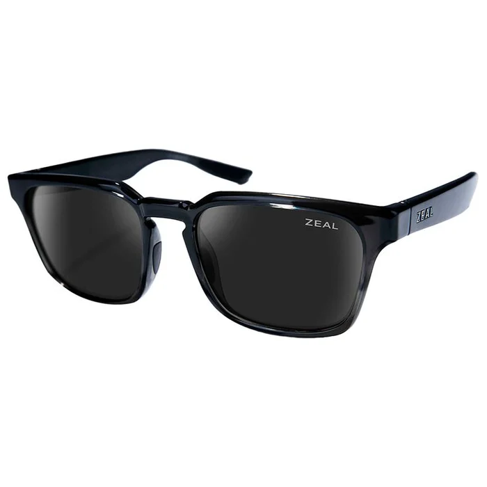 Lunettes de soleil Zeal Whittier Transparent Dark Grey Ellume Polarized Dark Grey