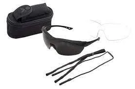 Lunettes Edge Tactical Overlord – Kit 2 écrans – Incolore et Fumé