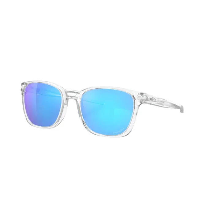 Lunettes OAKLEY Ojector – Polished Clear / Prizm Sapphire