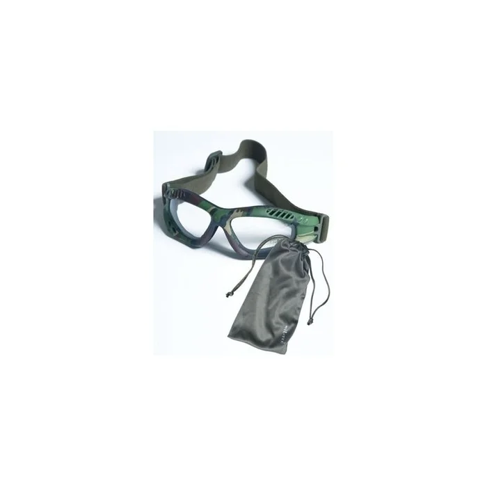 Lunettes tactiques woodland verres non teintés
