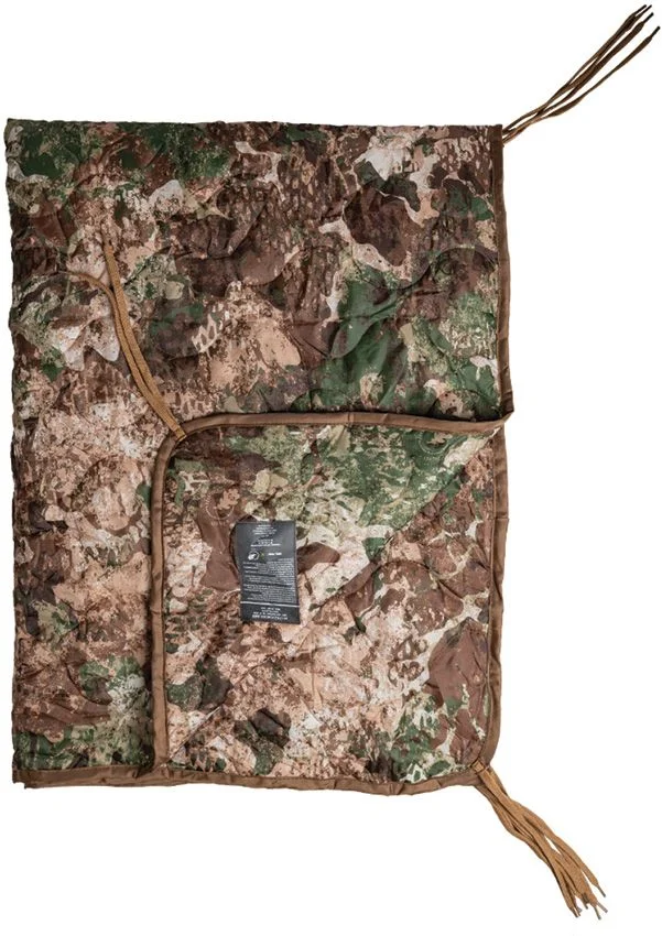 M4566 – MIL-TEC Woobie Poncho Liner Moss Camo 208 x 150 cm