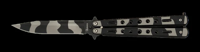 MA02192 ALBAINOX Couteau papillon Camo urbain