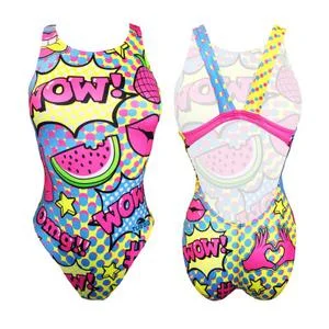 Maillot de bain 1 pièce femme Cool Comic