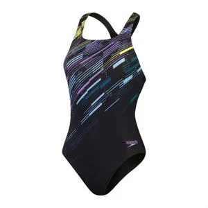 Maillot de bain 1 pièce femme Eco+m Dig Print Medalist