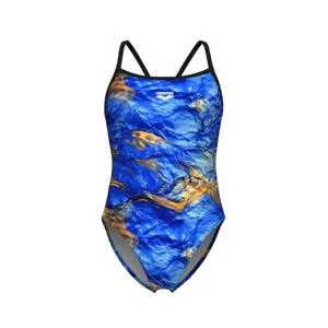 Maillot de bain 1 pièce femme Gold Leaves Chall