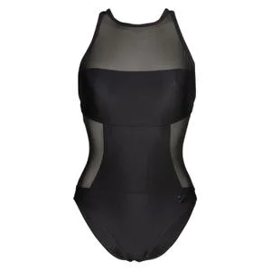 Maillot de bain 1 pièce femme Mesh Panels