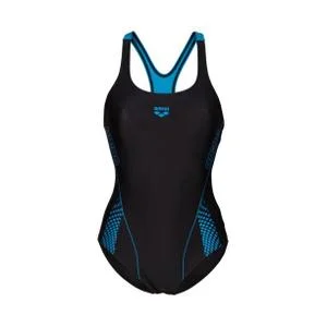 Maillot de bain 1 pièce femme Pro Back Graphic Medium