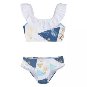 Maillot de bain 2 pièces fille Charlotte (x2)