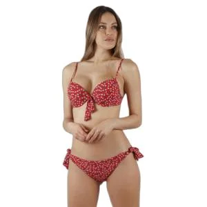 Maillot de bain 2 pièces fleur d´ete femme Push Up