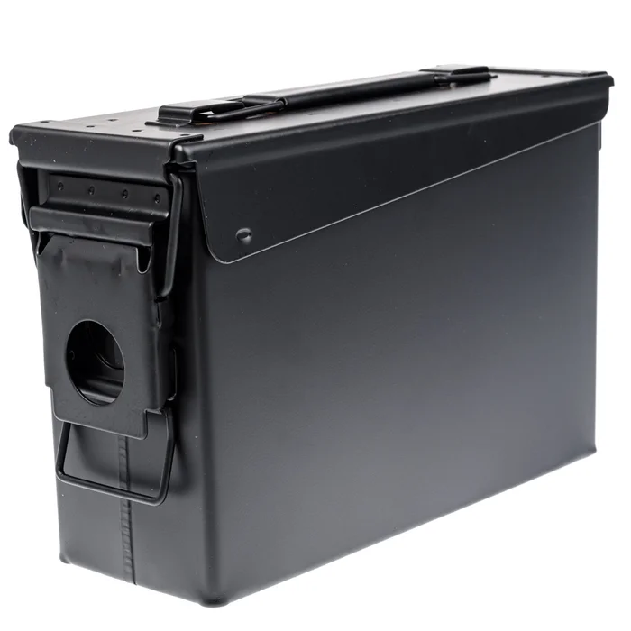 MAL956N – Caisse munition Métal cal.30 NOIRE 27X13X18 cm