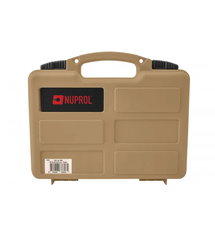 Mallette pour arme de poing tan – Nuprol