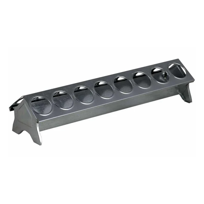 Mangeoire métal pour canetons 30 cm