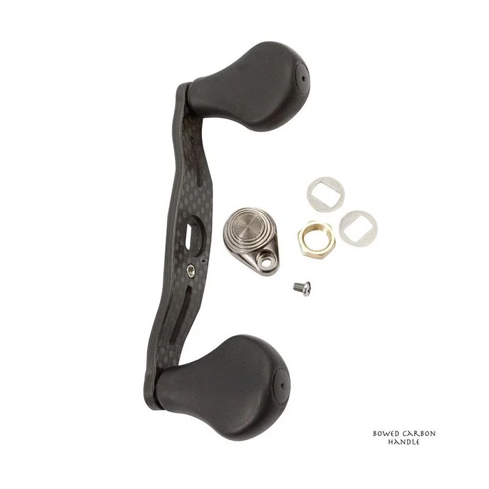 Manivelle Carbone Lew&rsquo;s Bowed Carbon Handle 95mm