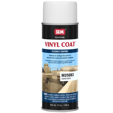 Manteau en vinyle SEM – Carver blanc – 12oz