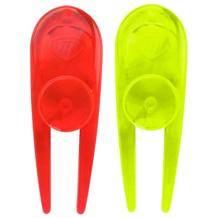 Marque balle Masters Neon Pitchfork & Ball Markers