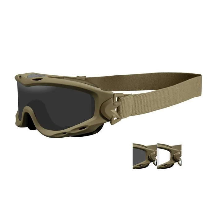 Masque balistique Wiley X Spear Tan