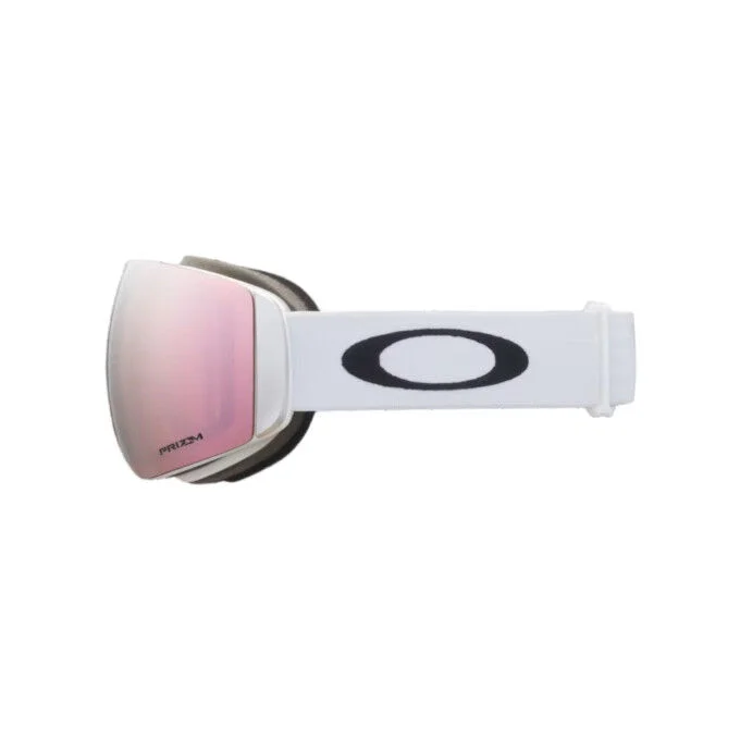 Masque de ski OAKLEY Flight Deck M – Matte White /Prizm Rose Gold Iridium – Image 4