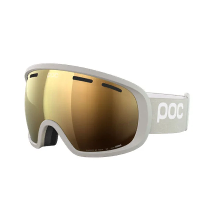 Masque de Ski POC Fovea Clarity POW JJ – Mineral Grey / Partly Sunny Orange