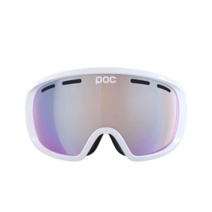 Masque de ski POC Fovea Photochromic WF Hydrogen White / Changeable Sky Blue – Image 2