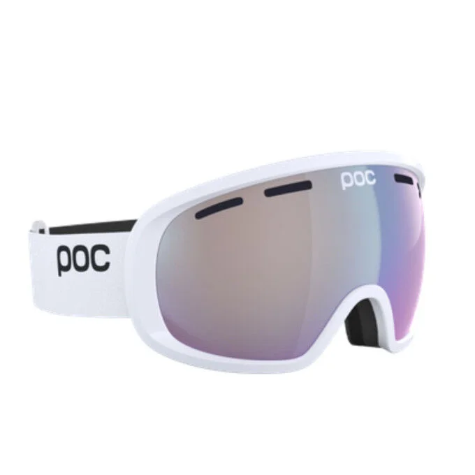 Masque de ski POC Fovea Photochromic WF Hydrogen White / Changeable Sky Blue – Image 3