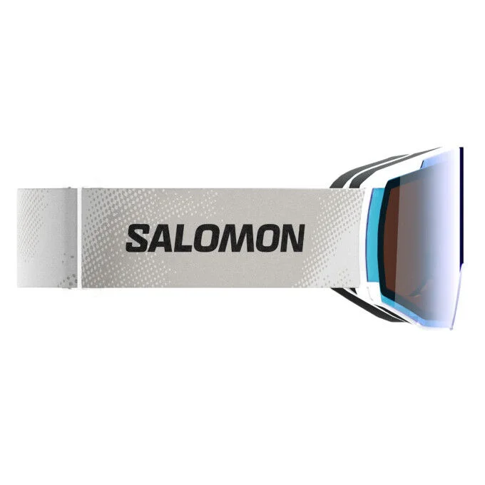 Masque de ski SALOMON S/View Photochromic – White Moss / Awblue – Image 3