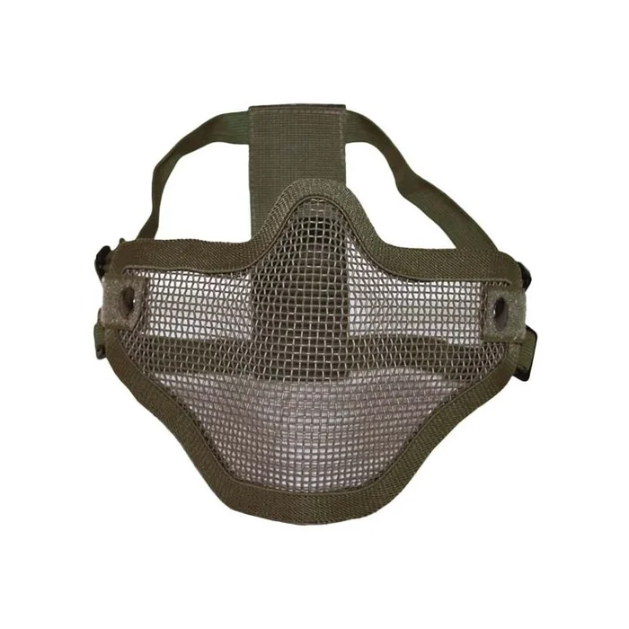 Masque Grille métallique Vert olive