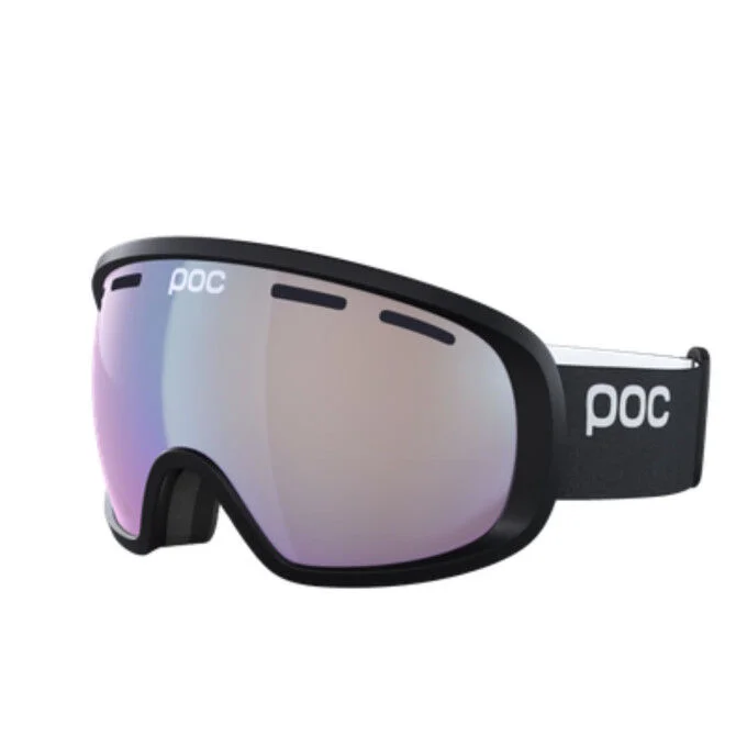 Masque ski POC Fovea Photochromic WF Uranium Black / Changeable Sky Blue