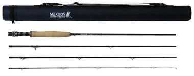 Maxxon Double XX Canne à mouche – 9′ 5WT Half Wells 4Pc