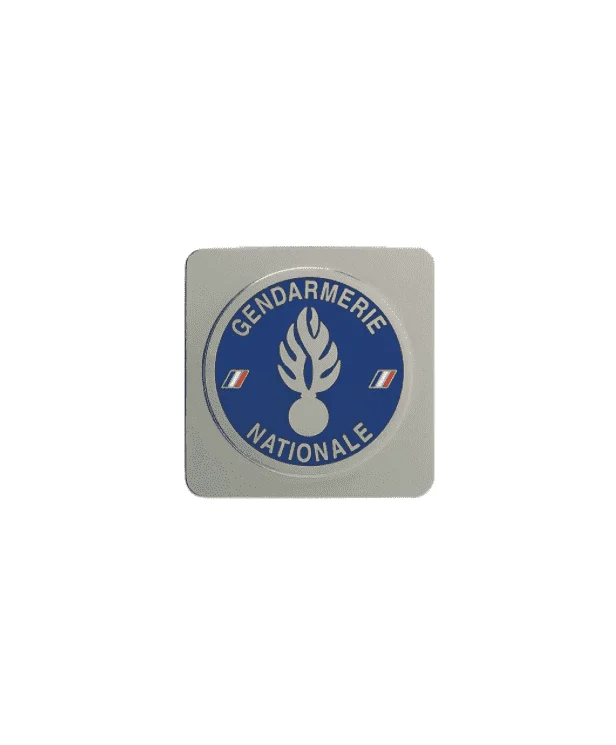 MEDAILLE GENDARMERIE A SUPPORT CARRE