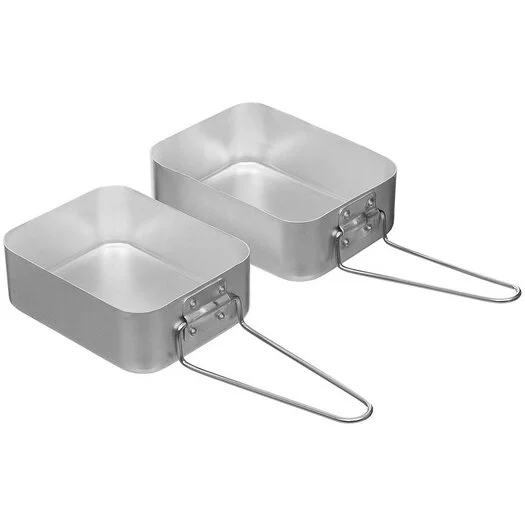 MFH NL Batterie de cuisine Mestin 2 pièces en aluminium