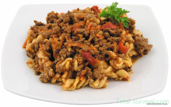 MFH pasta bolognaise en conserve, 400g, nourriture d’urgence