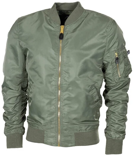 MFH Veste bombardier US Airforce MA-1, vert olive