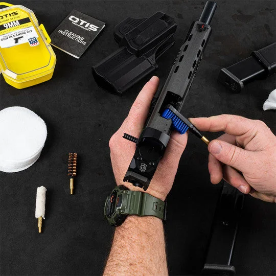 Micro kit de nettoyage pour arme calibre .38″/9 mm