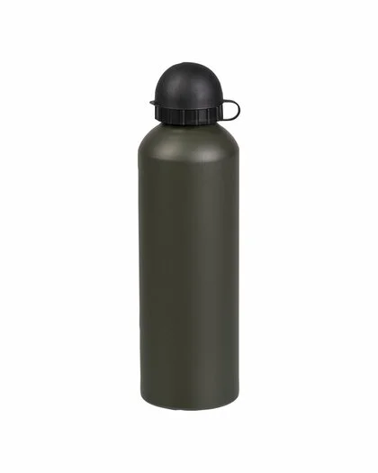 Mil-Tec Bouteille en aluminium 750ml, vert olive